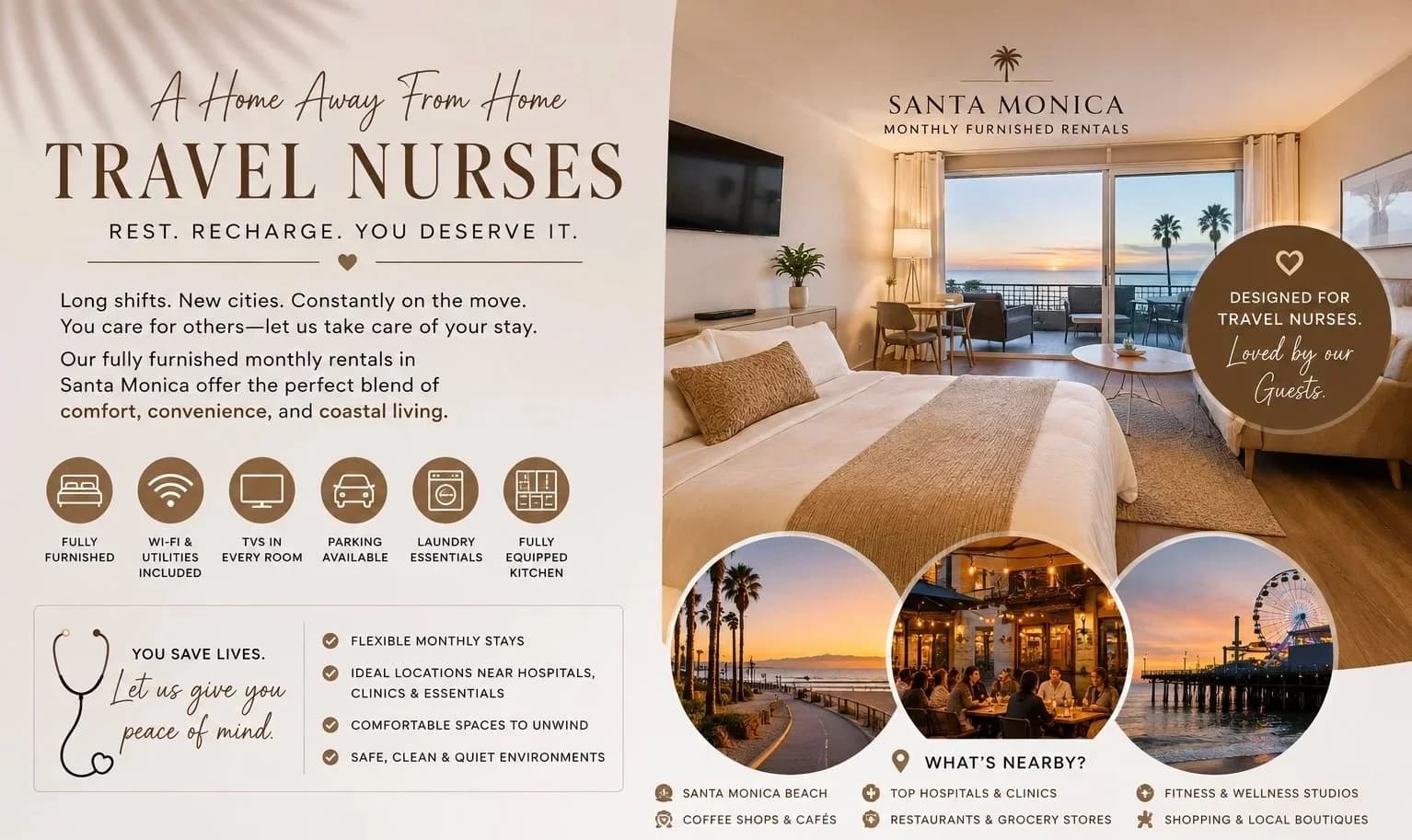 Where Travel Nurses Find Rest Between Saving Lives